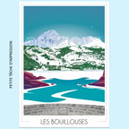 Affiche Font Romeu - Lac des Bouillouses | Imparfaite 50x70 cm