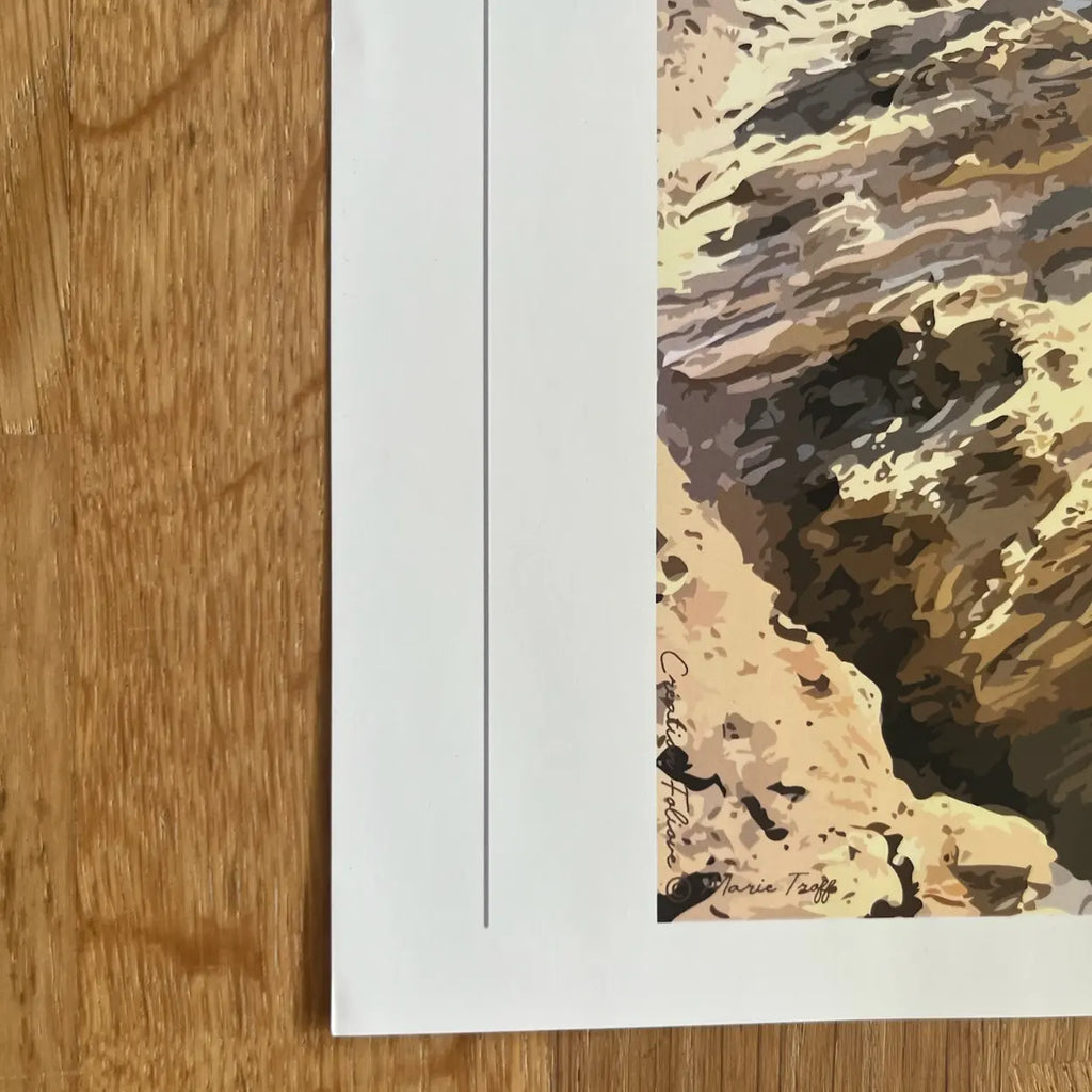Affiche Cadaqués | Imparfaite 30x42 cm