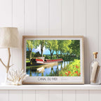 Affiche Canal du Midi