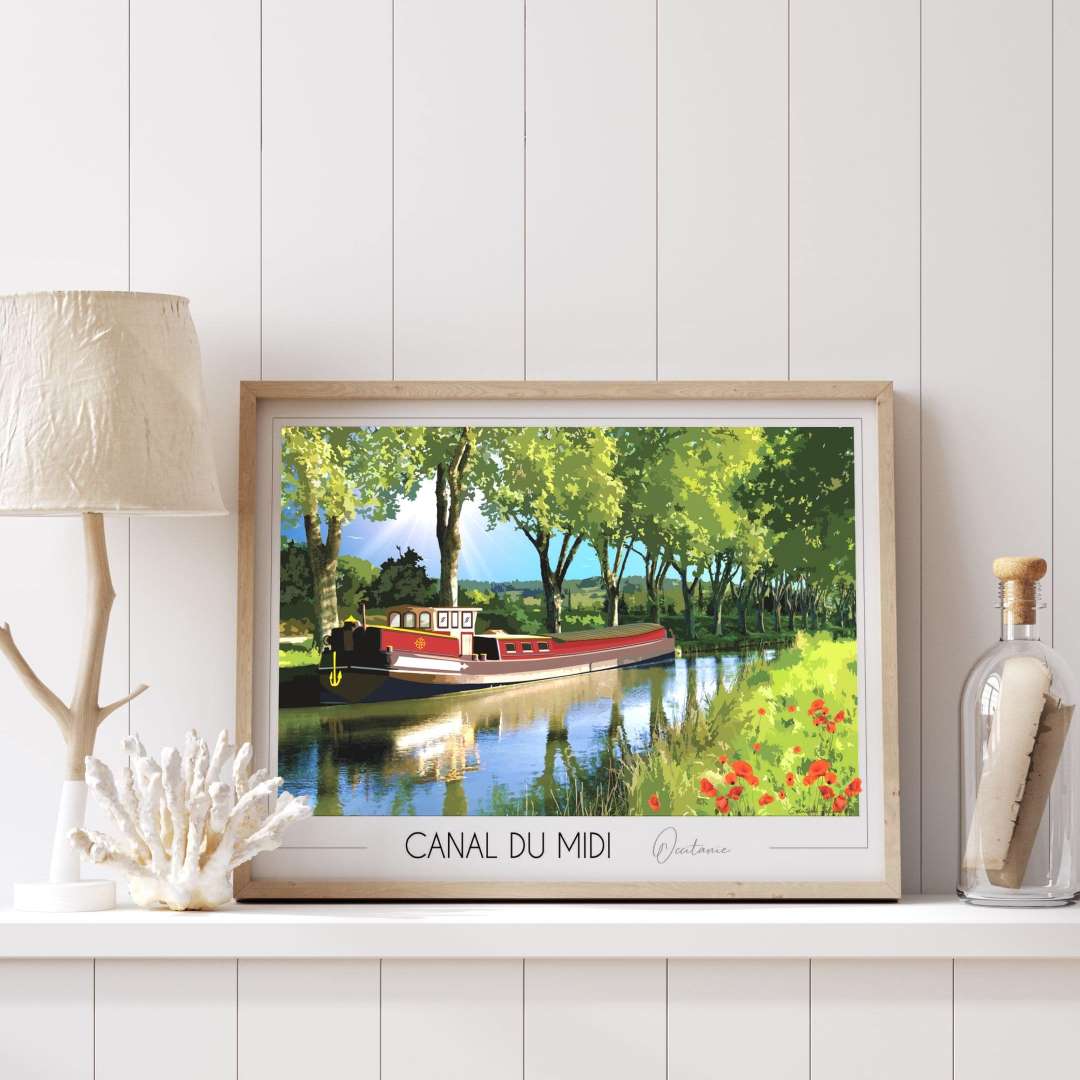 Affiche Canal du Midi