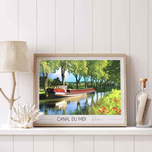 Affiche Canal du Midi