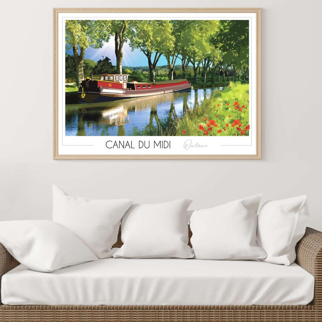 Affiche Canal du Midi