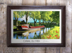 Affiche Canal du Midi