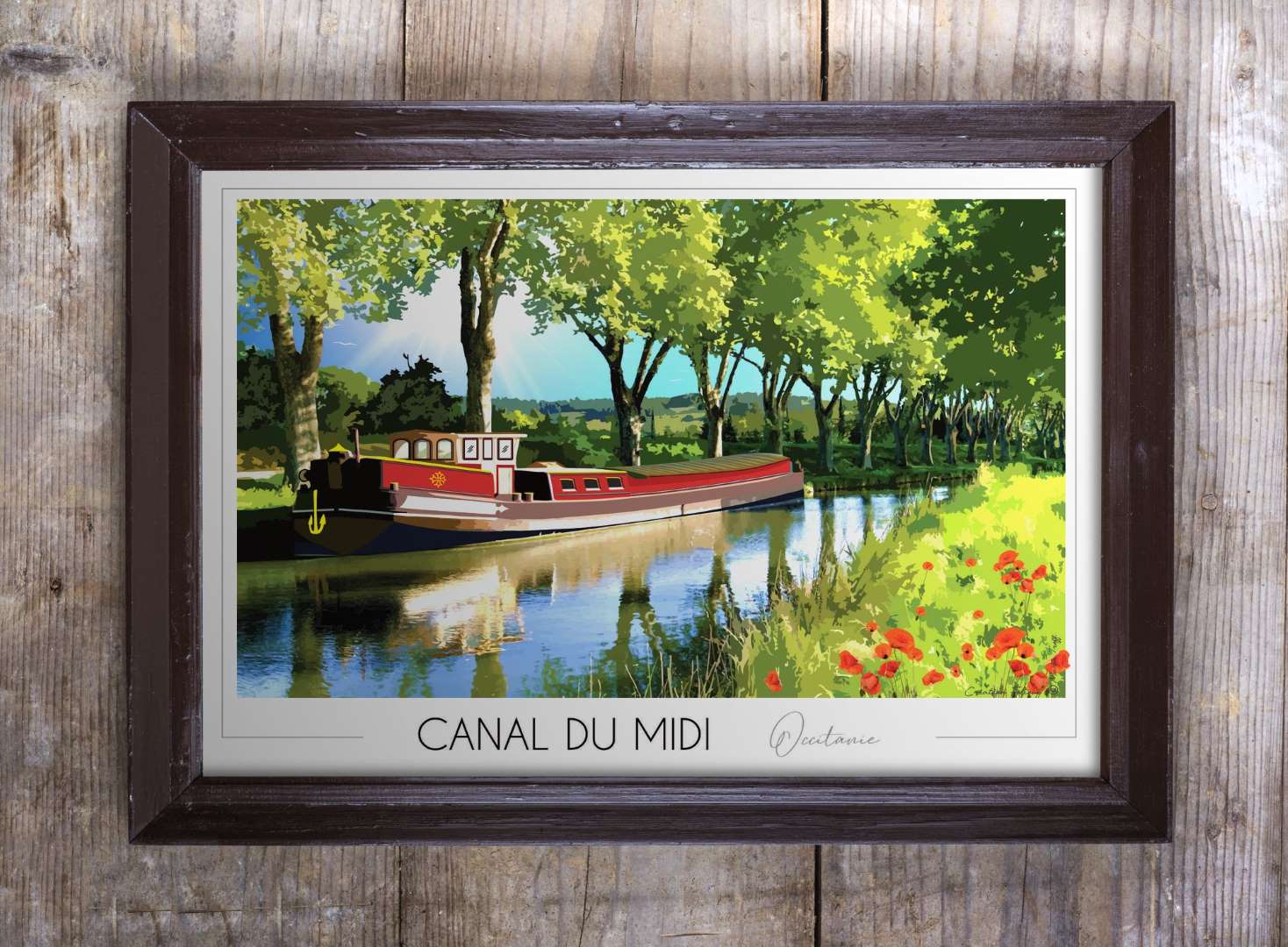 Affiche Canal du Midi