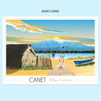 Affiche Canet en Roussillon | Imparfaite 50x70 cm