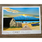 Affiche Canet en Roussillon | Imparfaite 50x70 cm