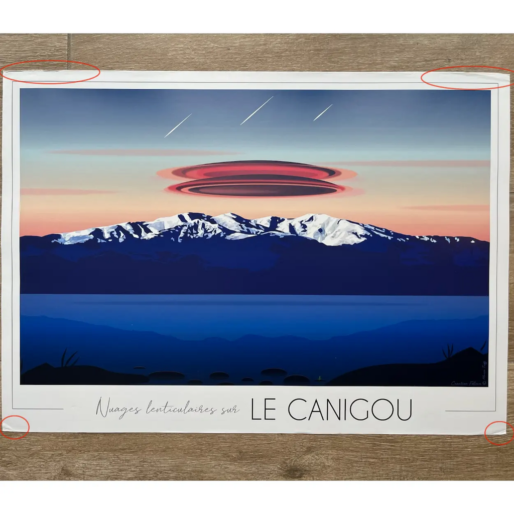 Affiche Le Canigou | Imparfaite 50x70 cm