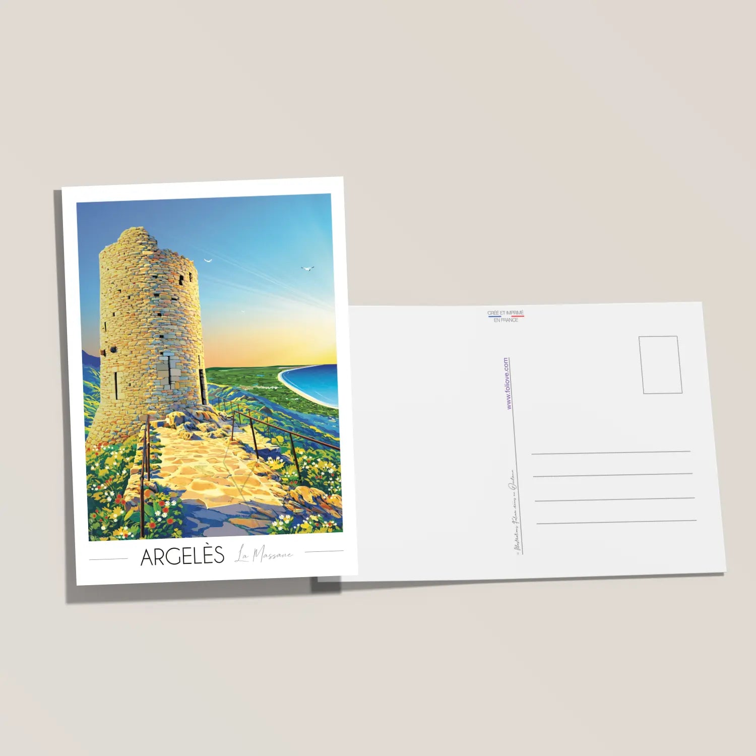 Carte postale Argelès-sur-Mer La Massane