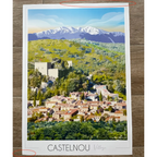 Affiche de Castelnou | Imparfaite 50x70 cm