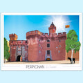 Affiche Perpignan Castillet