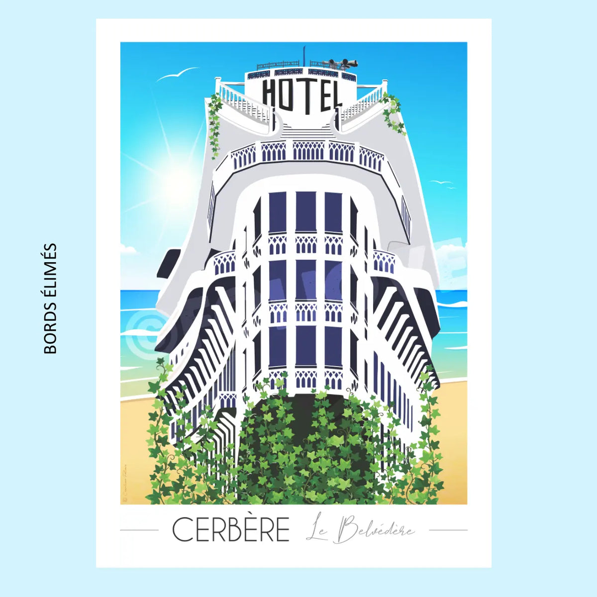 Affiche Cerbère | Imparfaite 30x42 cm