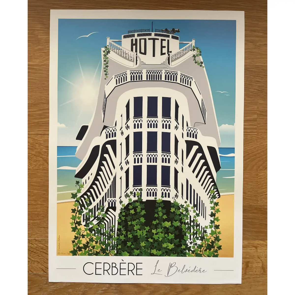 Affiche Cerbère | Imparfaite 30x42 cm