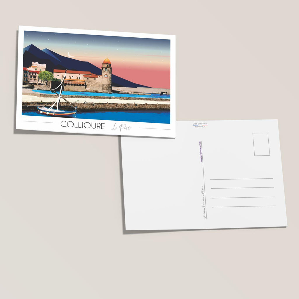 Carte postale Collioure Port