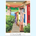 Affiche Collioure Village