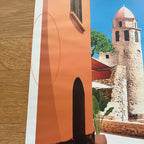 Affiche Clocher de Collioure | Imparfaite 30x42 cm