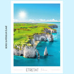 Affiche Étretat | Imparfaite 30x42 cm