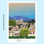 Affiche Eus Village | Imparfaite 50x70 cm