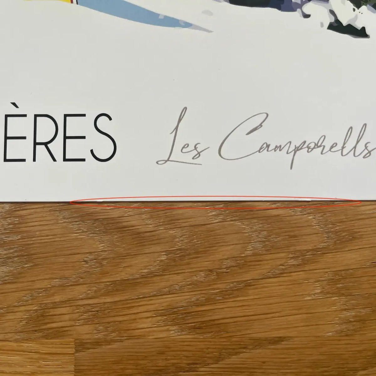 Affiche Formiguères | Imparfaite 30x42 cm