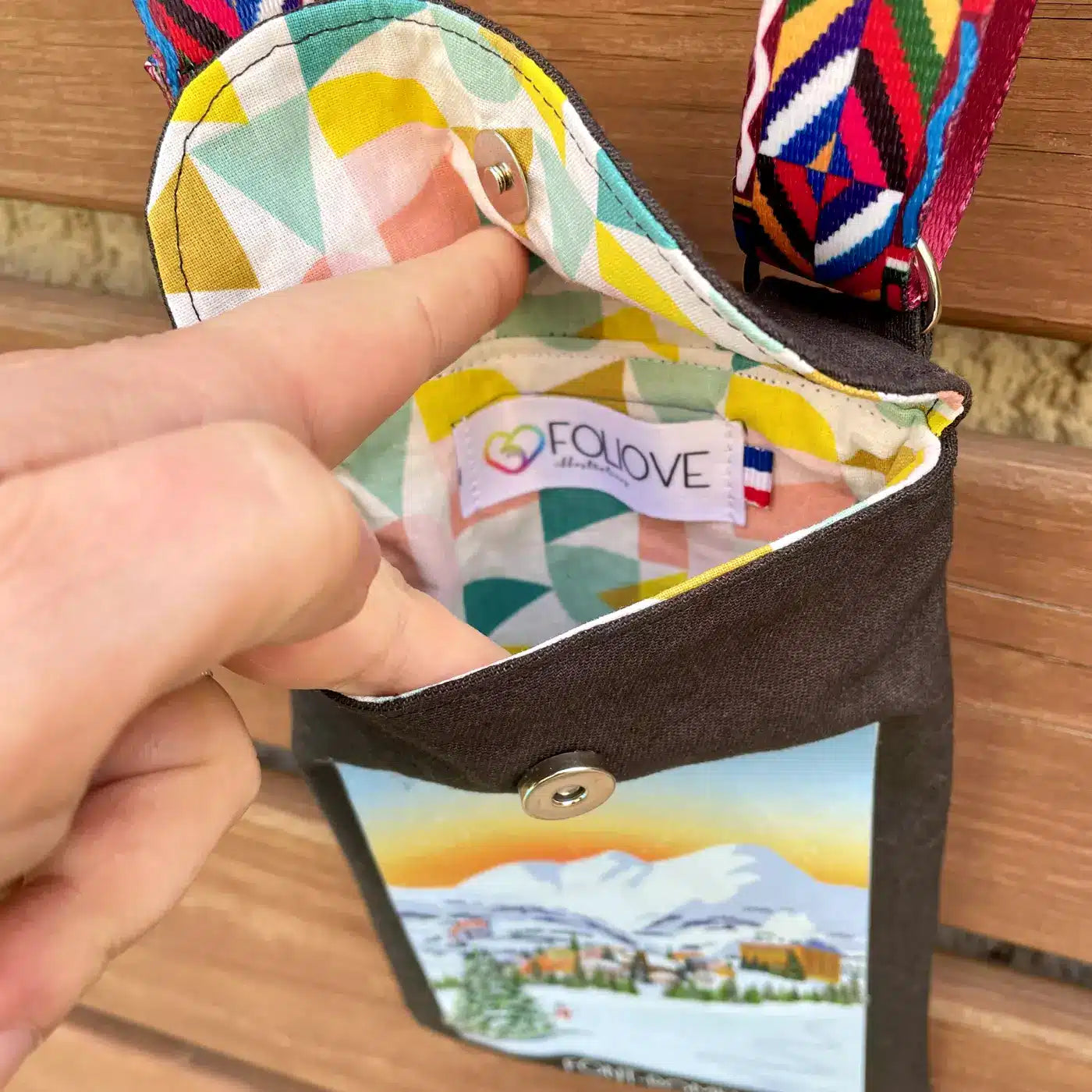 Pochette bandoulière Font Romeu