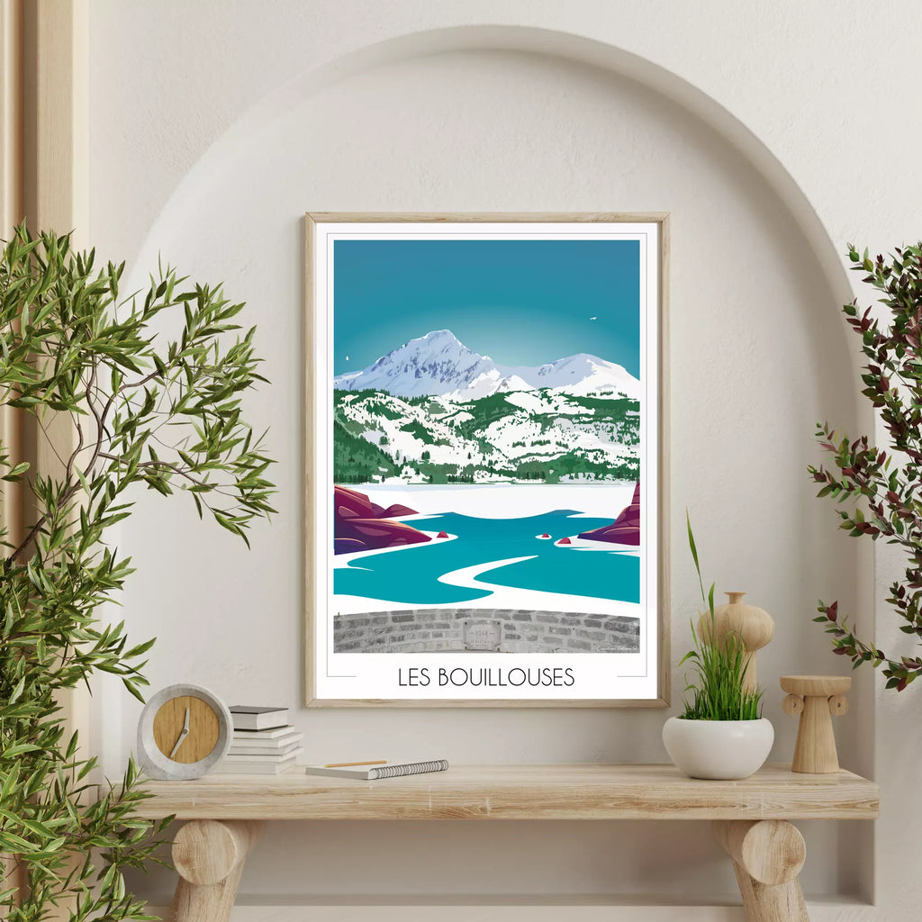 Affiche Font Romeu - Lac des Bouillouses