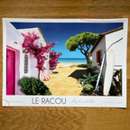 Affiche Plage du Racou imparfaite | 30x42 cm