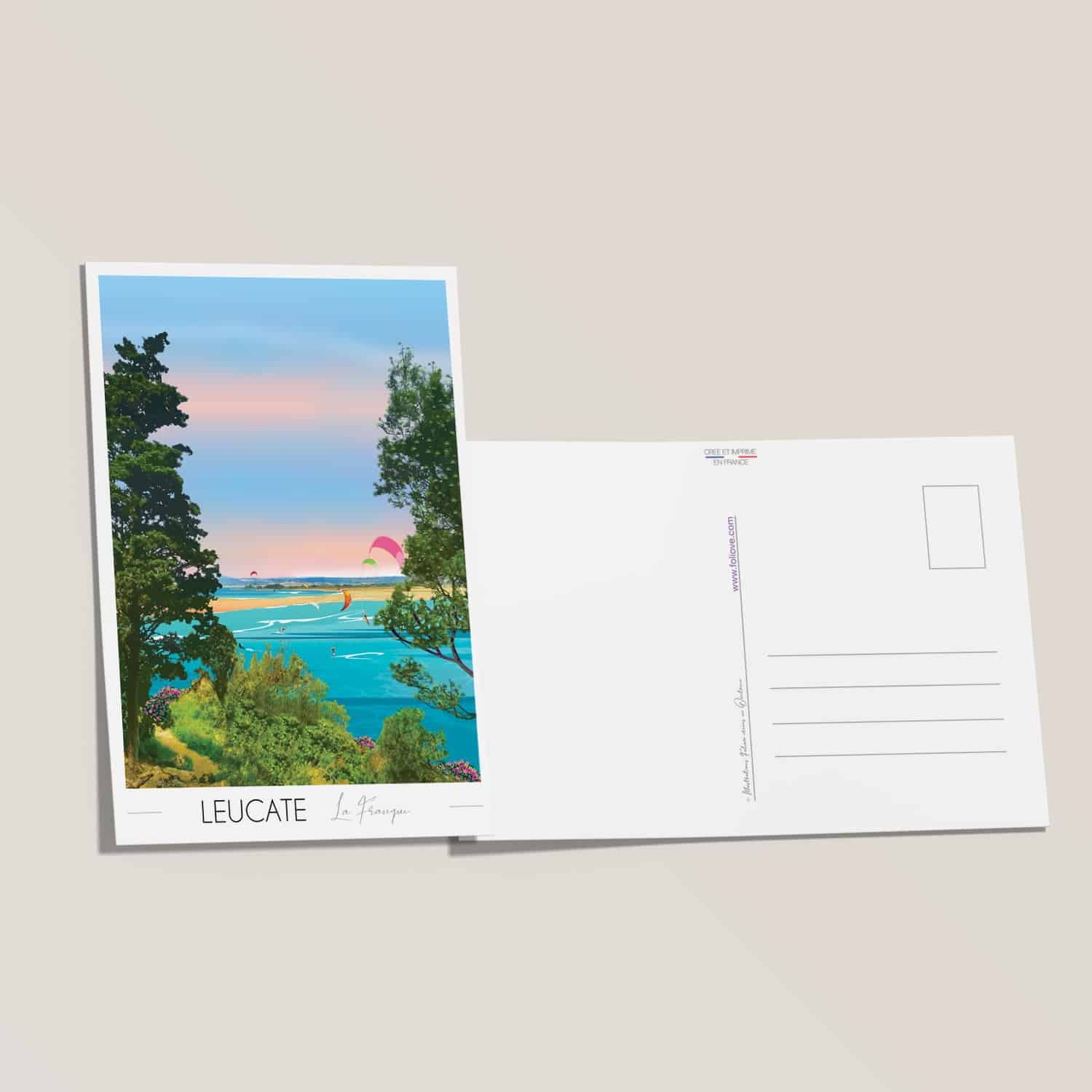 Carte postale Leucate La Franqui