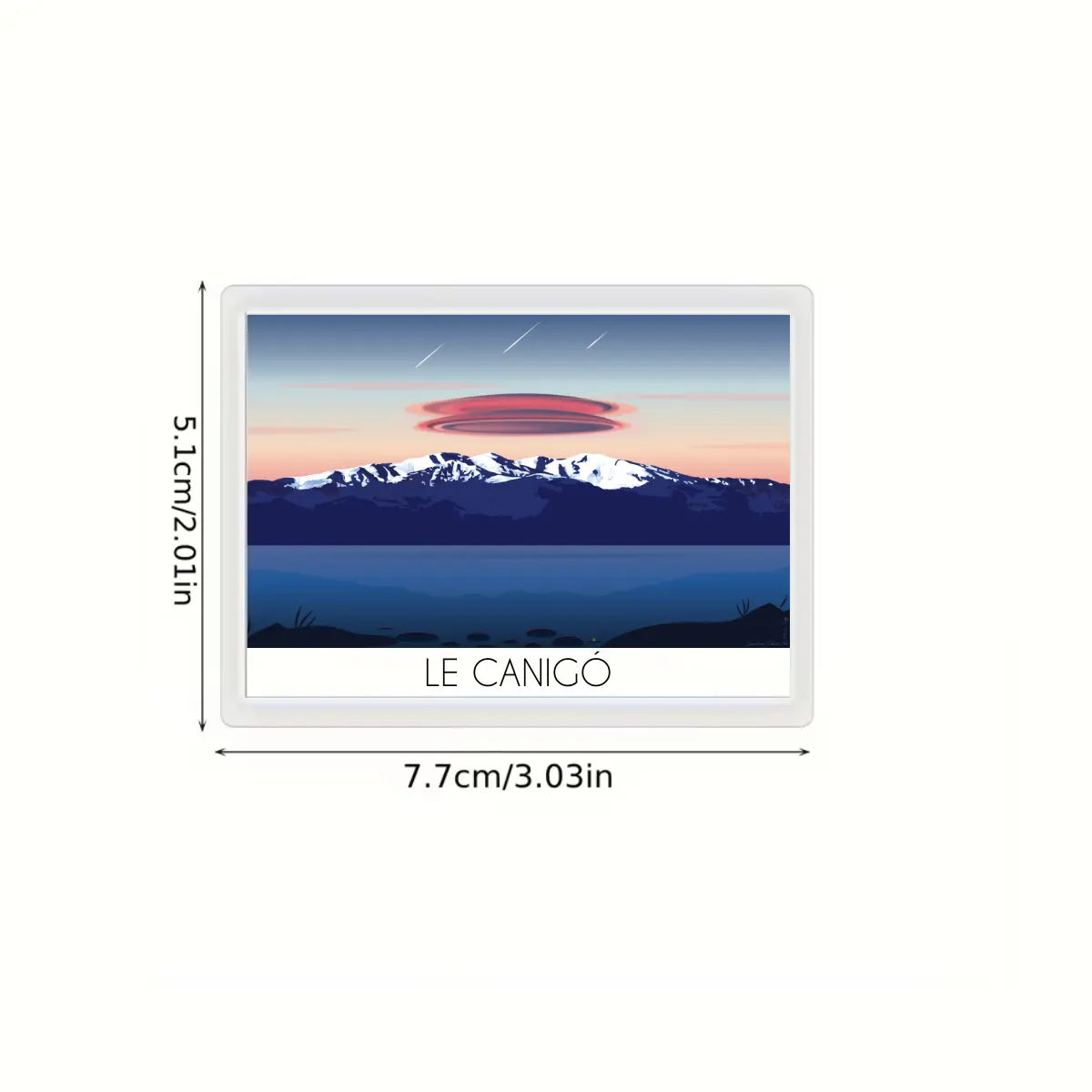 Magnet Canigou nuage
