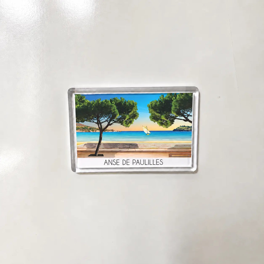 Aimant pour frigo Anse de Paulilles vue de face