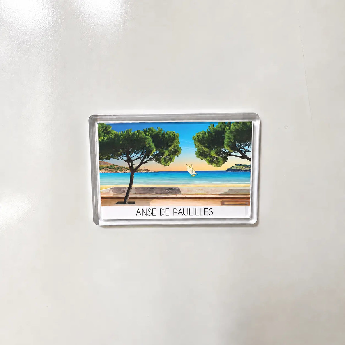 Aimant pour frigo Anse de Paulilles vue de face