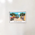 Aimant pour frigo souvenir Argeles sur mer vue de face
