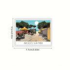 Dimensions Aimant pour frigo souvenir Argeles sur mer