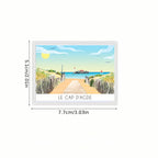 Petit magnet du Cap d'Agde de 5,1 cm x 7,7 cm