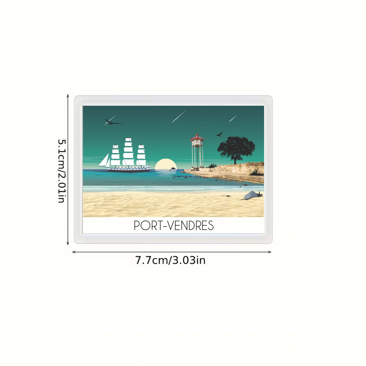 Magnet Port-Vendres Voilier