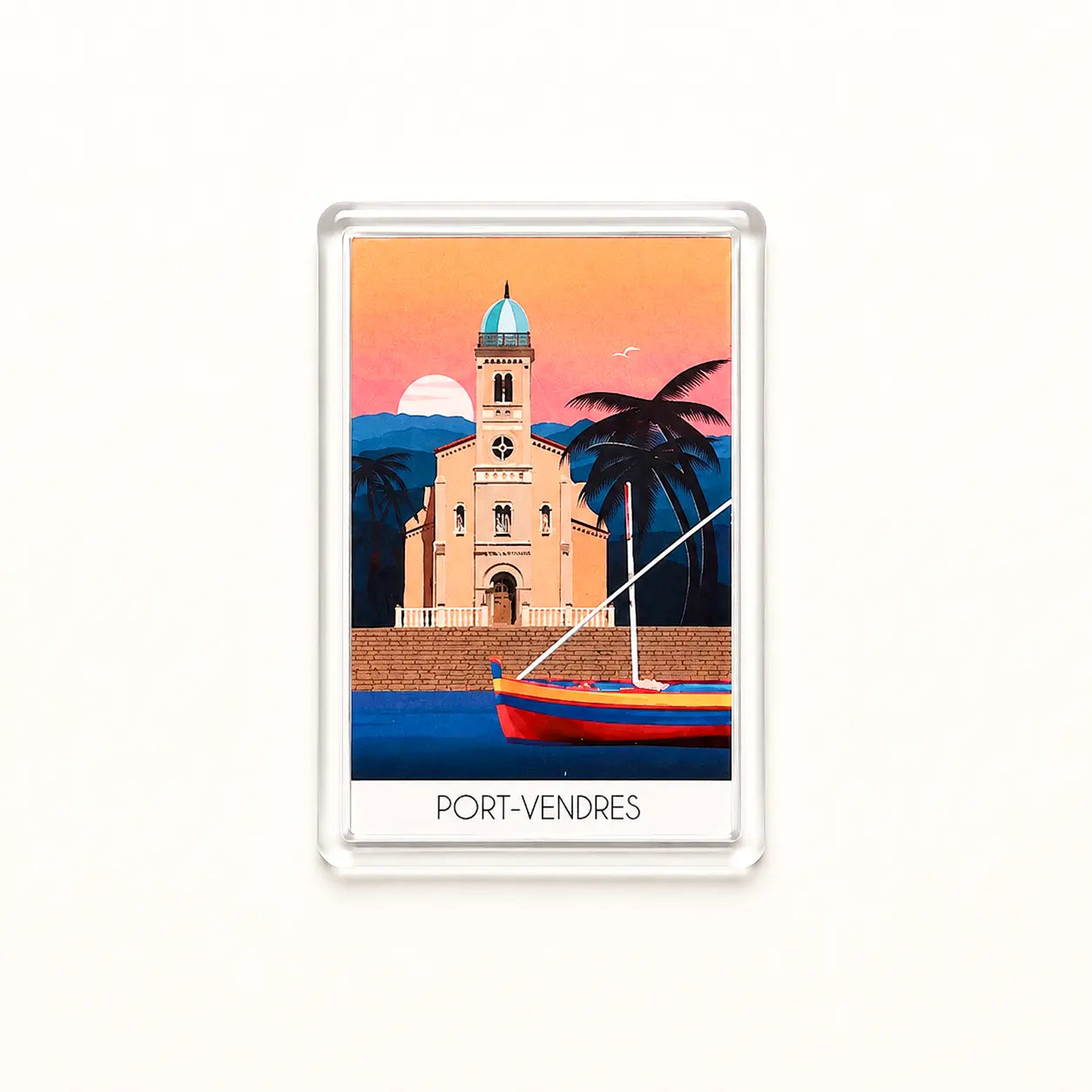 Magnet Port-Vendres Kirche