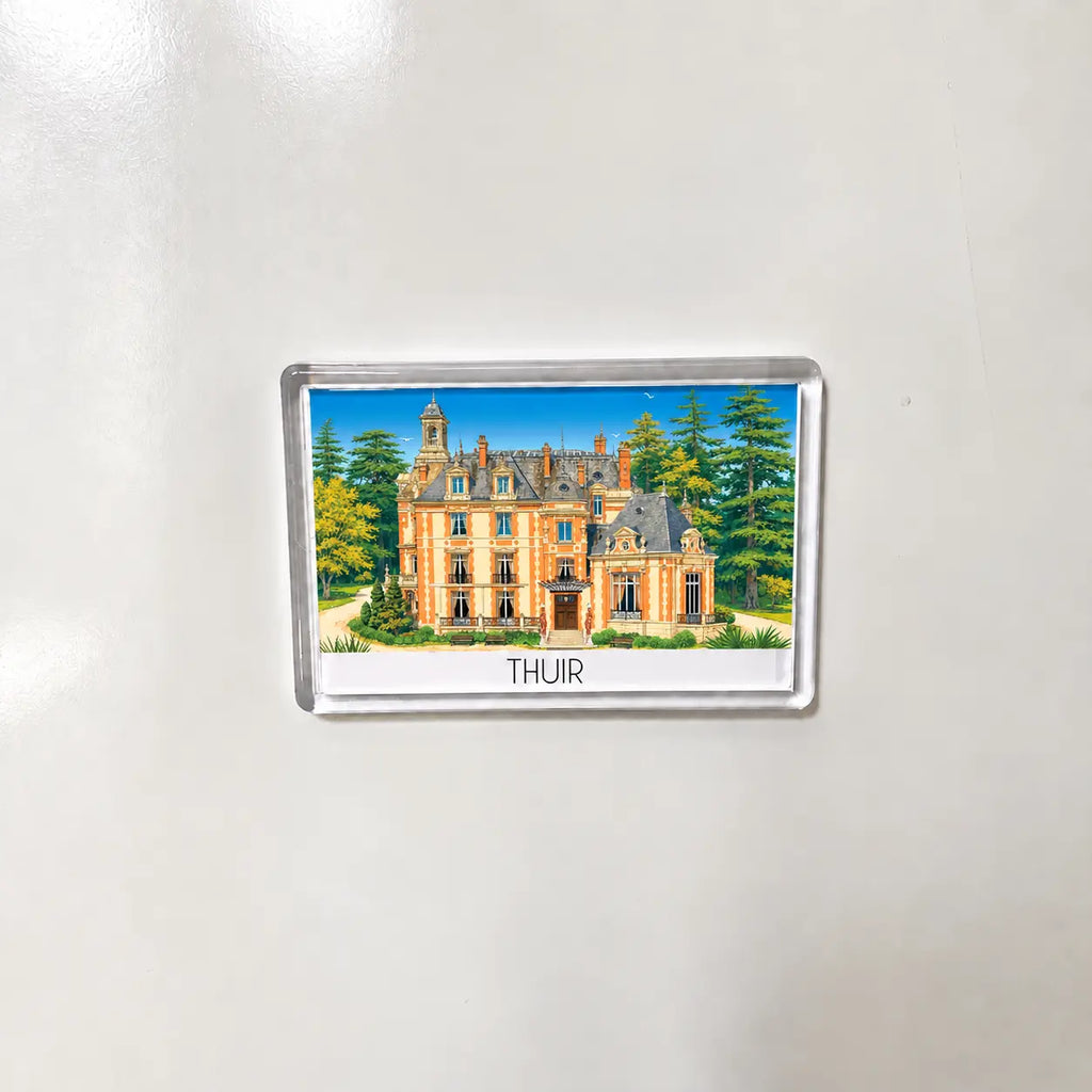 Aimant pour frigo Thuir Palauda vue de face