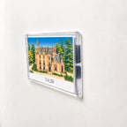 Aimant pour frigo Thuir Palauda vue de profil