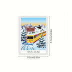 dimensions aimant frigo train jaune 