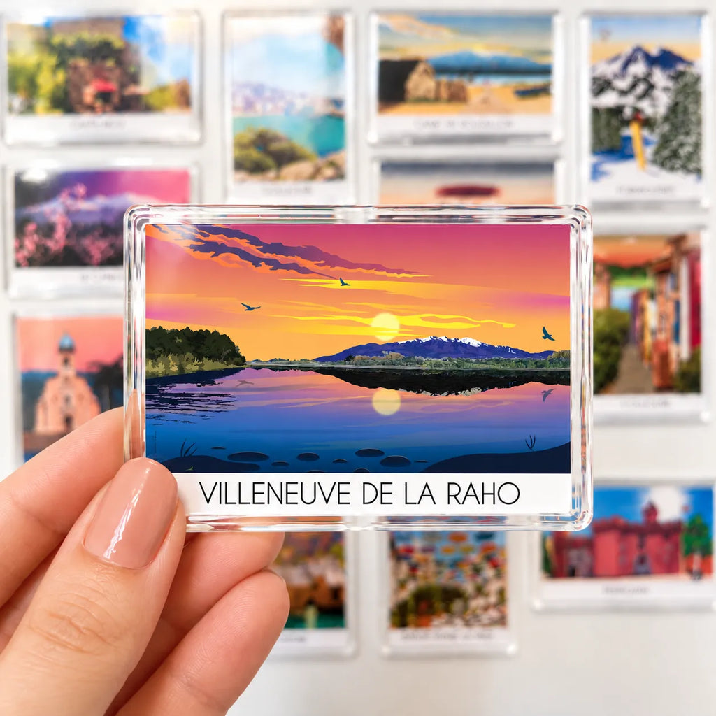 Magnet Lac de Villeneuve-de-la-Raho
