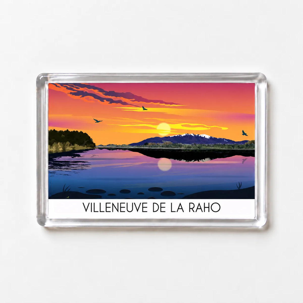 Magnet Lac de Villeneuve-de-la-Raho