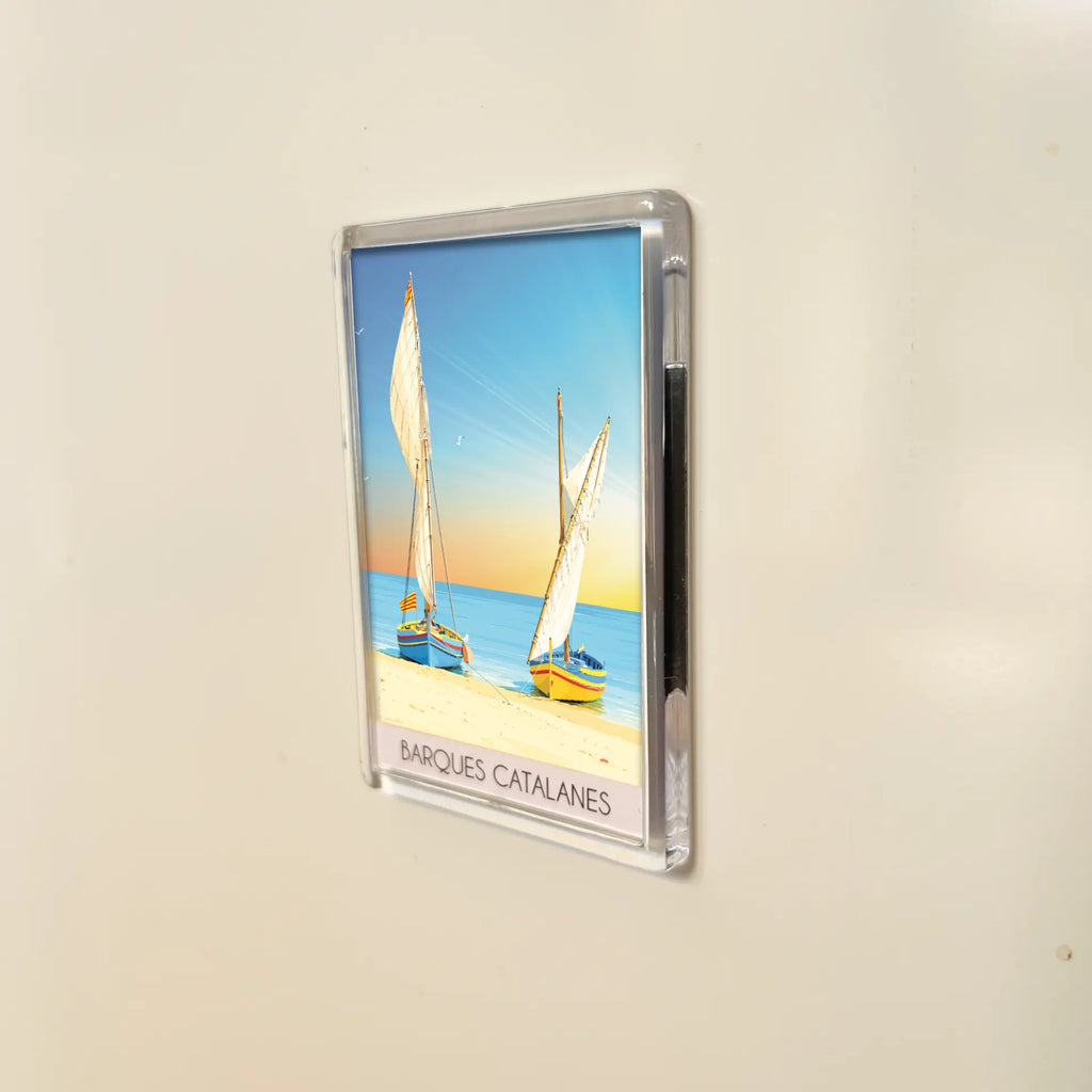 Magnet Barques catalanes de côté