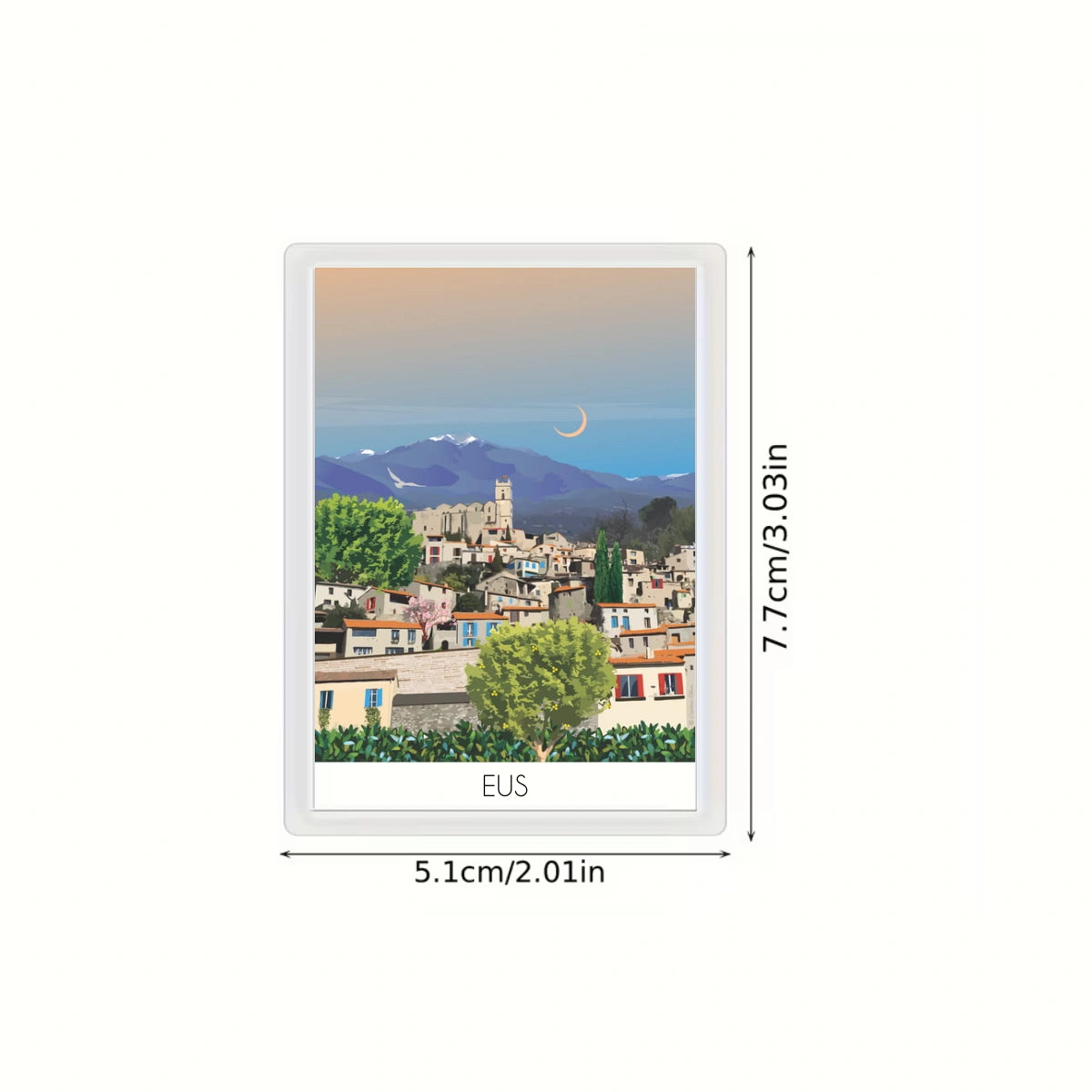 Eus Village Magnet