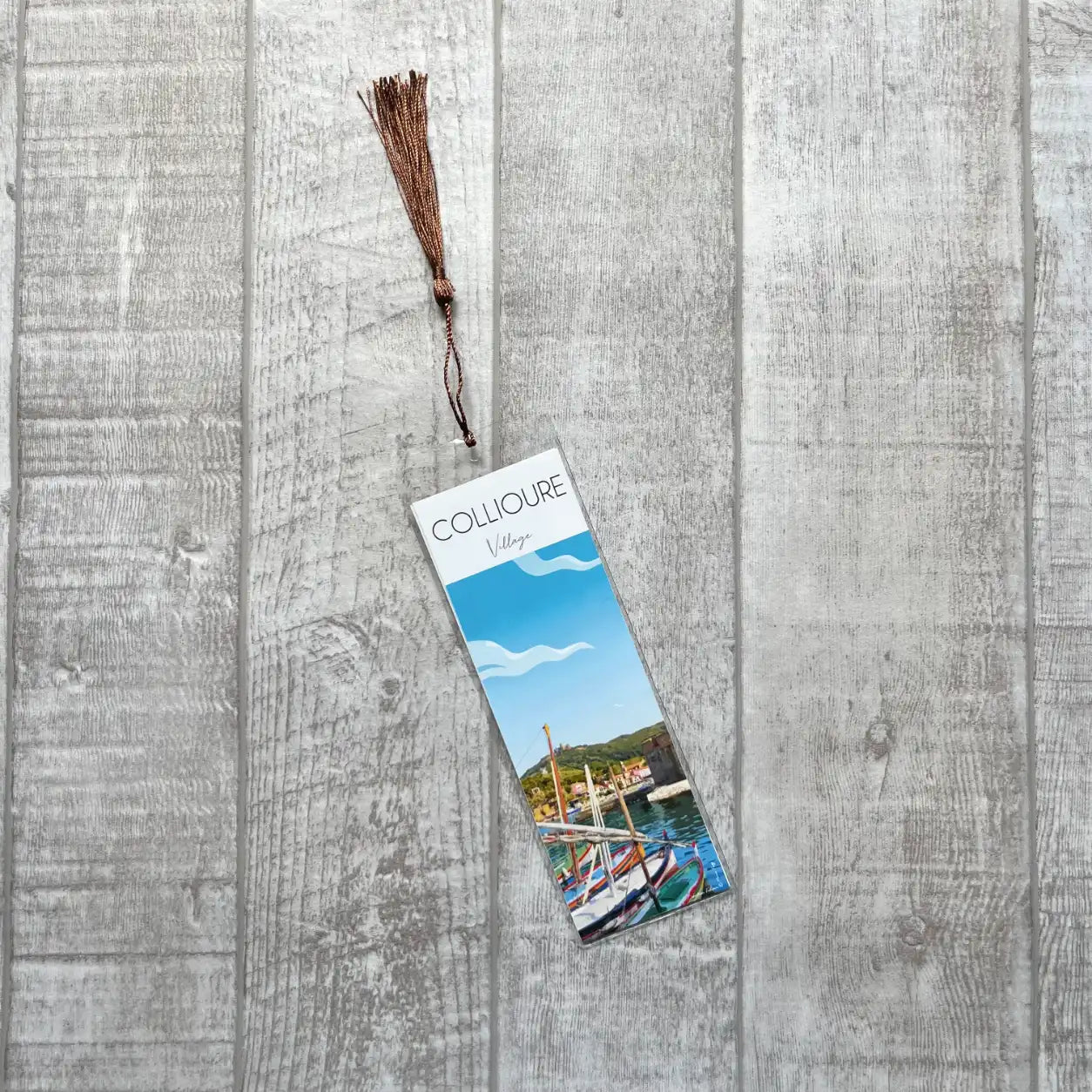 Marque-pages Collioure barques Catalanes - vue 2