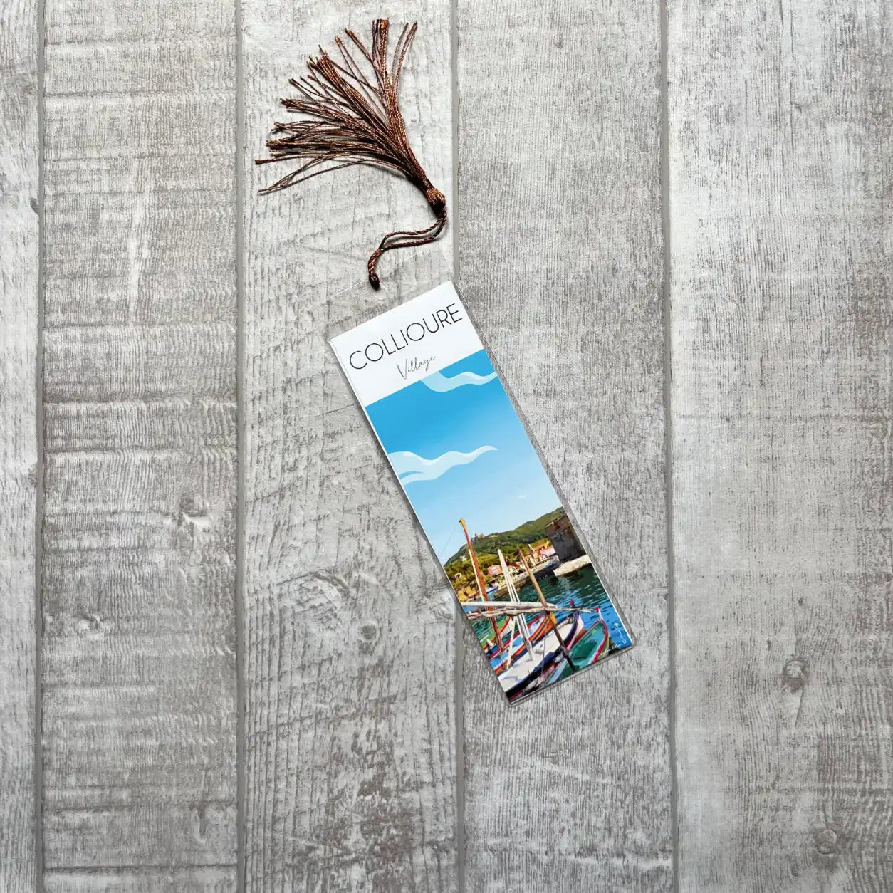 Marque-pages Collioure barques Catalanes - vue 3