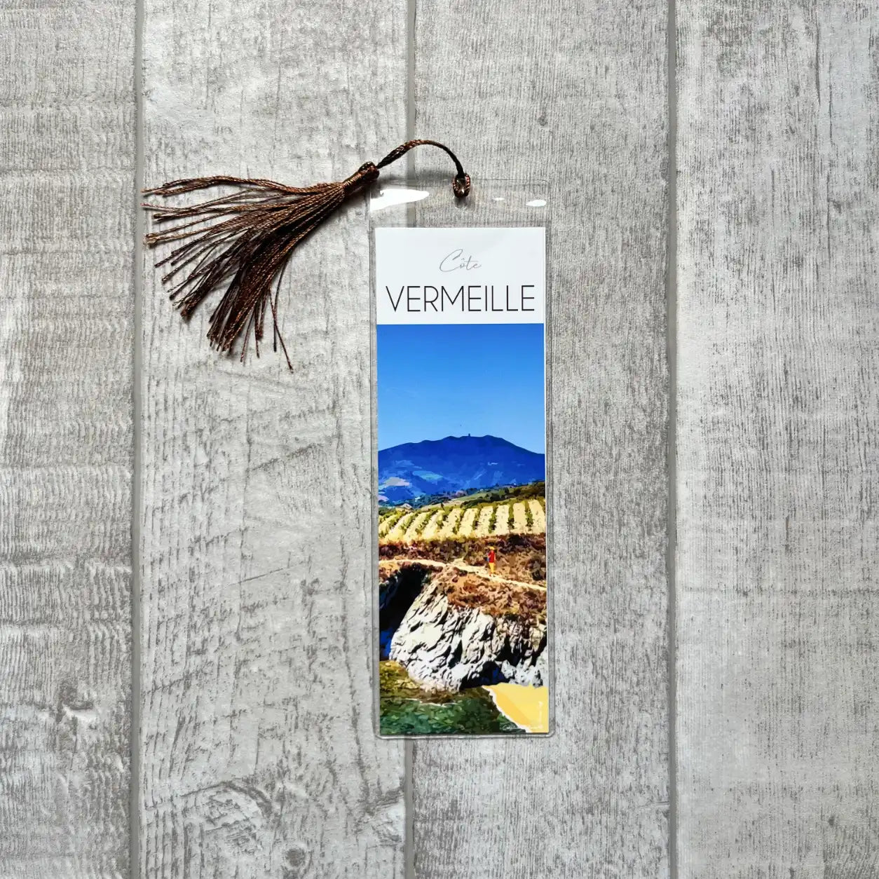 Marque-page Côte Vermeille criques - vue 2