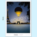 Affiche Paris 2024 Vasque Olympique 250g | Imparfaite 50x70 cm