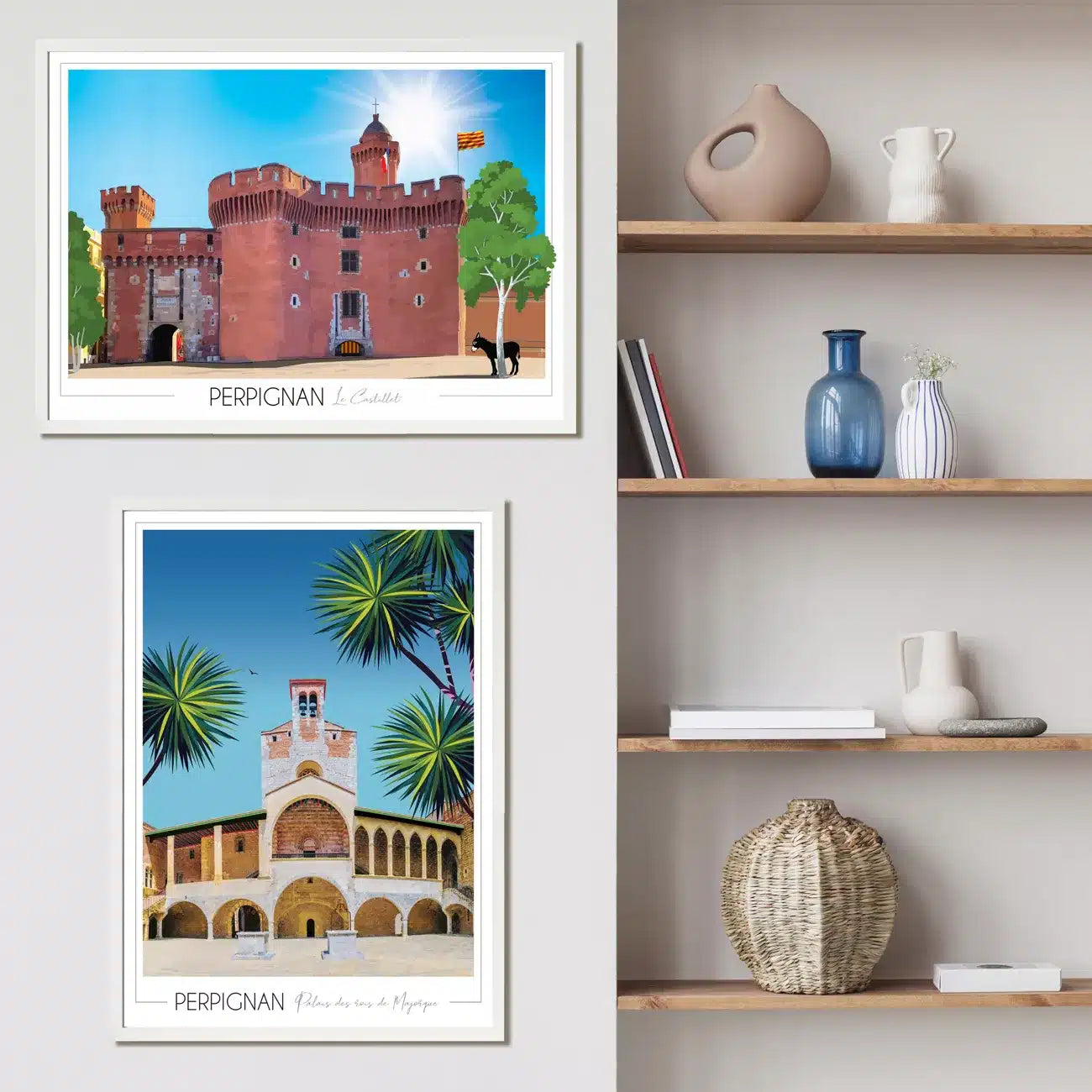 Affiche Perpignan Castillet