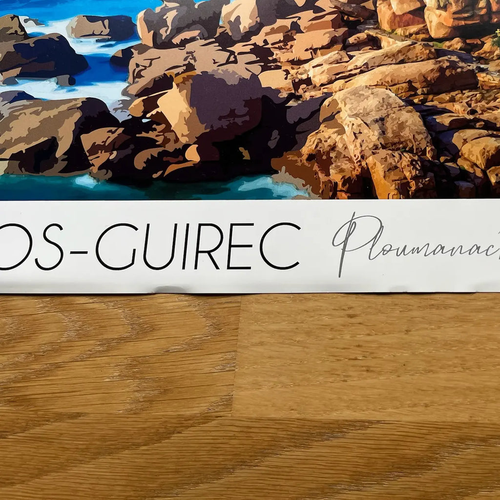 Affiche de Perros Guirec | Imparfaite 30x42 cm