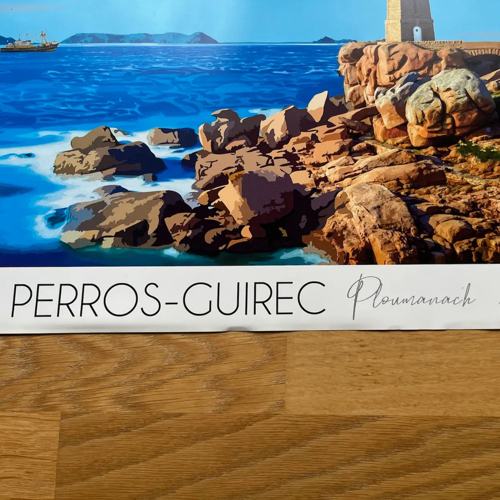 Affiche de Perros Guirec | Imparfaite 30x42 cm