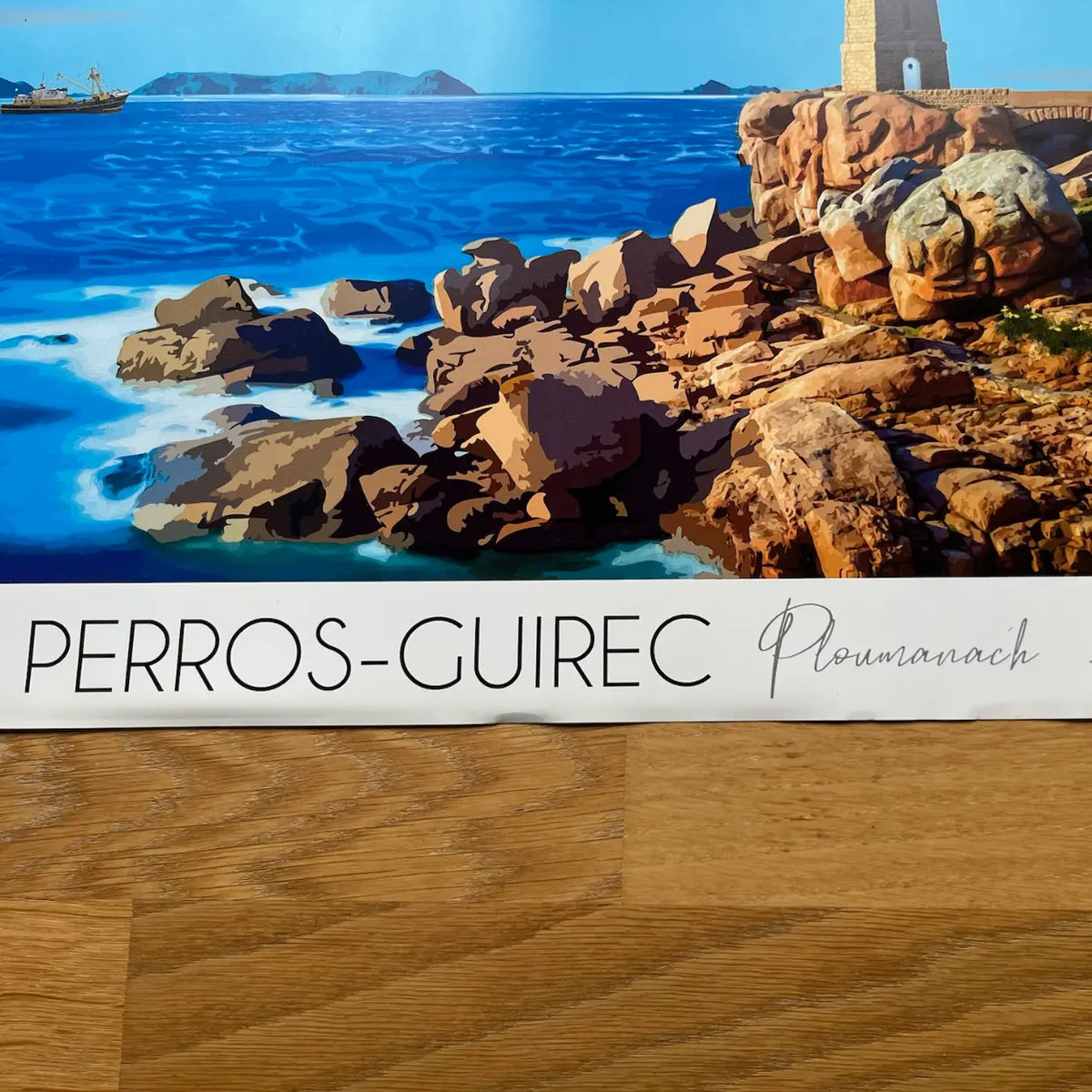 Affiche de Perros Guirec | Imparfaite 30x42 cm