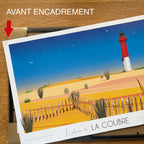 Affiche Phare de la Coubre (édition imparfaite 30x42cm)